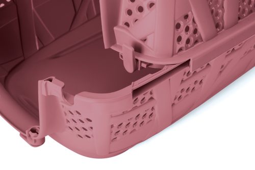 IMAC CARRY SPORT METAL  Hordozó fém ajtóval mályva 48,5x34x32cm